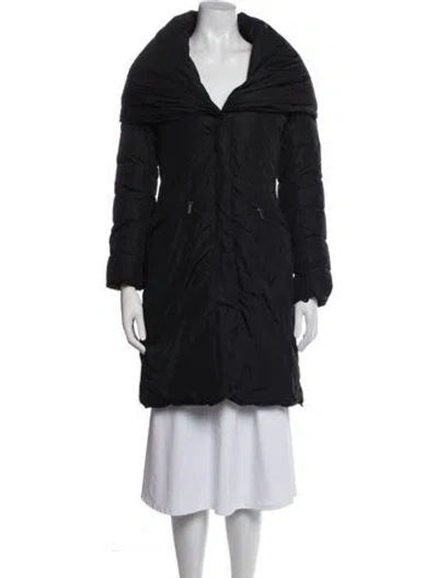 Pre-owned Add Down Jacket In Black
