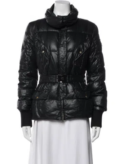 Pre-owned Add Down Jacket In Black