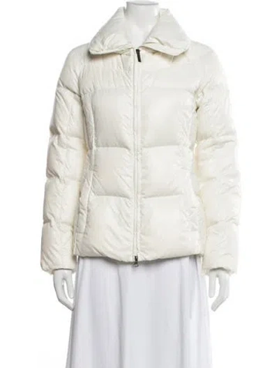 Pre-owned Add Down Jacket In Neutral