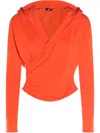 Add Orange Cotton Knitwear In Orange