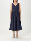 Add Dark Blue Dress In Blue
