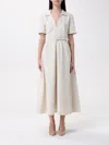 Add Dress  Woman Color Butter In Butter