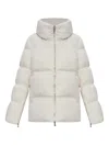 Add Funnel-neck Ped Jacket In White