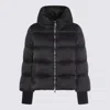 Add Short Down Cape In Black