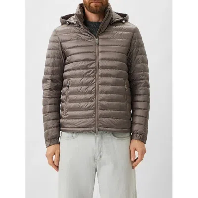 ADD ADD GRAY POLYAMIDE MEN'S JACKET