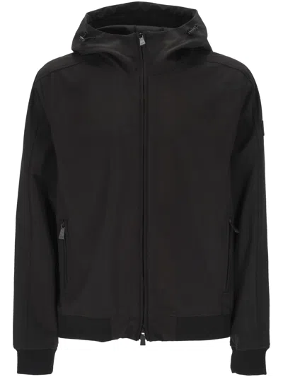 Add Hooded Black Jacket