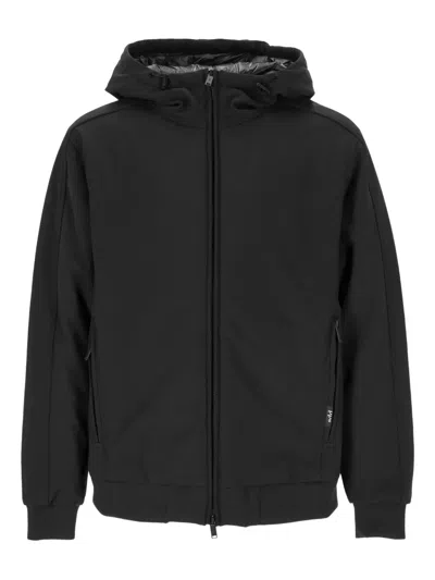Add Hooded Jacket In Black