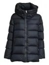 Add Hooded Ped Coat In Black