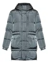 Add Hooded Ped Coat In Blue