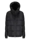 Add Hooded Ped Jacket In Black