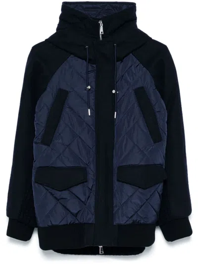 Add Hooded Ped Jacket In Blue