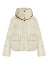 Add Hooded Puffer Jacket In Neutral