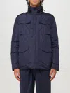 Add Jacket  Men Color Blue In Blau