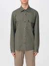 Add Gabardine Overshirt With Loose Fit