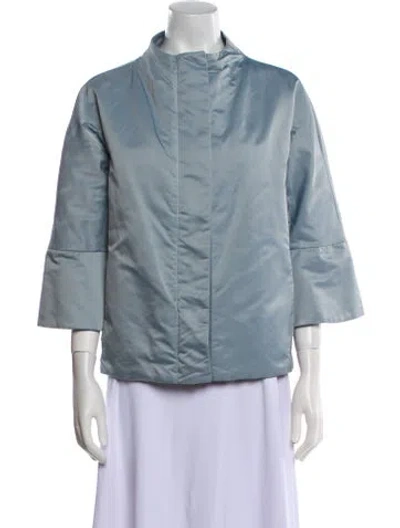 Pre-owned Add Jacket In Blue