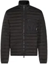 Add Quilted Black Jacket With High Collar