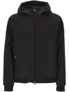 Add Hooded Black Jacket In Black