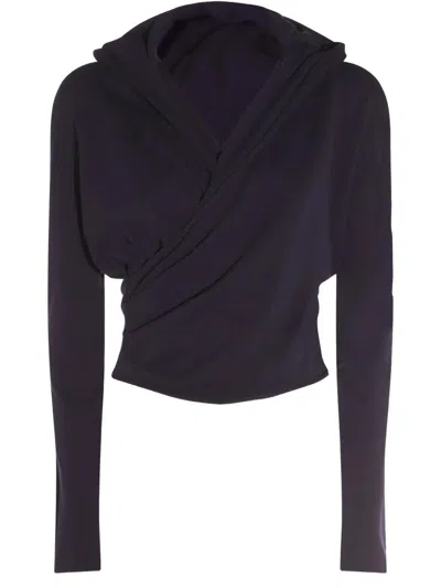 Add Knit Hooded Top