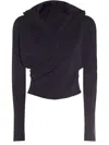 Add Knit Hooded Top