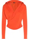 Add Orange Cotton Knitwear In Yellow