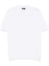 Add Short Sleeve Polo In White
