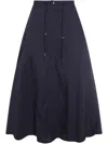 Add Long Skirt In Blue