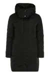 Add Long Sleeved Hooded Jacket In Black