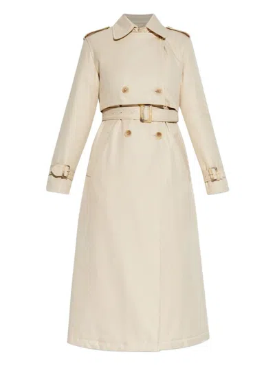 ADD ADD LONG TRENCH WITH DOWN PADDING