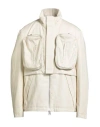 Add Man Jacket Ivory Size 38 Cotton In White