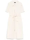 Add Drawstring Midi Dress