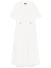 Add Drawstring Midi Dress