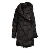 Add Mini Short Quilted Down Jacket In Black
