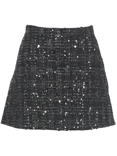 Add Mini Skirt In Gray