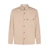 Add Modern Cotton Shirt With Classic Collar In Pink