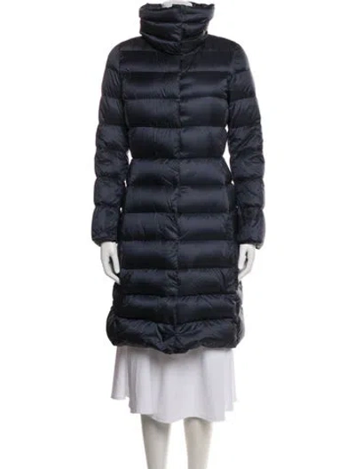 Pre-owned Add Nylon Down Coat In Blue