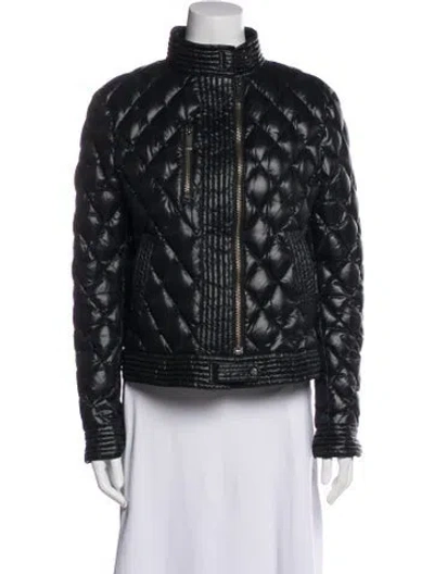 Pre-owned Add Nylon Down Jacket In Black