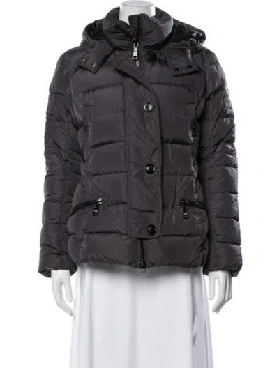 Pre-owned Add Nylon Down Jacket In Grey