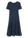 Add Panelled Maxi Dress In Blue