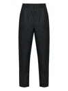 Add Pleated Trousers In Black