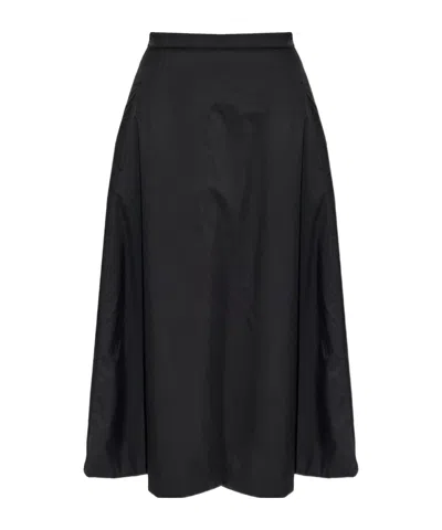 Add Pocket Skirt In Black