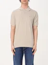 Add Polo Shirt  Men Color Beige In Beige