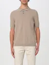 Add Polo Shirt  Men Color Beige
