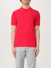 Add Polo Shirt  Men Color Red