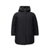 Add Reversible Ped Jacket  In Black