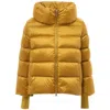 Add Duvet Removable Cuffs In Knit  In Gold
