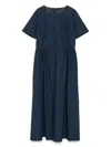Add Panelled Maxi Dress In Blue