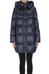 Add Quilted Down Jacket In Blue
