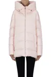 Add Quilted Down Jacket In Pink