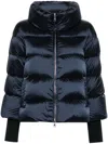 Add Quilted Puffer Jacket In Blue