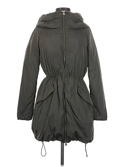 Pre-owned Add Raincoat In Green